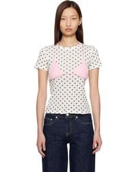 Sandy Liang - Off- Effie T-Shirt - Lyst