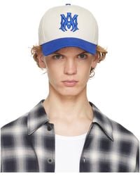Amiri - Off- 'Ma' Cotton Cap - Lyst