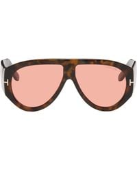 Tom Ford - ブラウン Bronson サングラス - Lyst