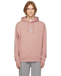 ピンク パーカー メンズ Lyst Jp Netで最大 35 Off