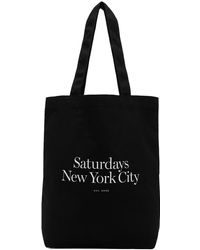 Saturdays NYC - Cabas miller noir - Lyst