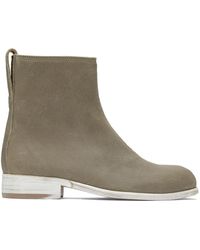 Our Legacy - Bottes michaelis taupe - Lyst