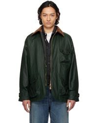 Drake's - Waxed Coverall Jacket - Lyst