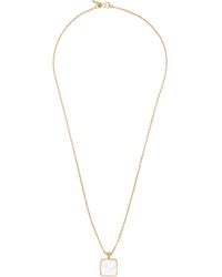 Emanuele Bicocchi - Square Mother Of Pearl Amulet Necklace - Lyst