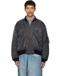 Maison Margiela - Reversible Bomber Jacket - Lyst