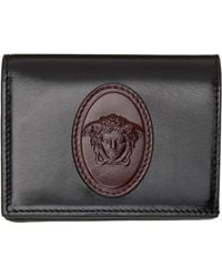 Versace - Roomy Leather Wallet - Lyst