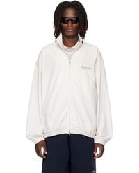 Acne Studios - Off- Washed Logo Jacket - Lyst