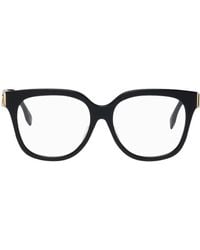 Fendi - Black Square Glasses - Lyst