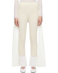 Issey Miyake - Off- 'Behind The Scenes' Trousers - Lyst
