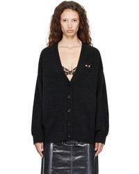 DIESEL - Wool & Alpaca Blend Cardigan - Lyst