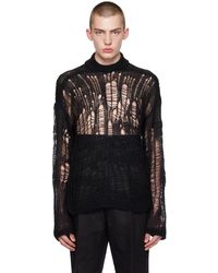 Rick Owens - Black Tommy Lupetto Sweater - Lyst