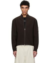 Amomento - Mock Neck Zip-Up Cardigan - Lyst