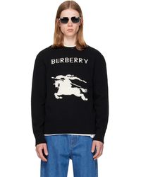 Burberry - Knight Wool Cashmere Sweater - Lyst