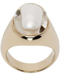 Chloé - Gold Darcey Ring - Lyst