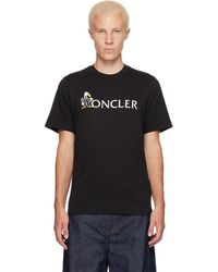 Moncler - Mon Duck Logo Cotton T-Shirt - Lyst