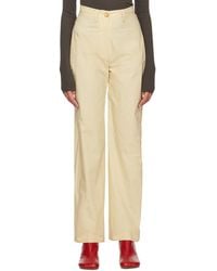 Nanushka - Off-white Nessa Trousers - Lyst