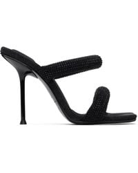 Alexander Wang - ブラック Julie 105Mm ヒールサンダル - Lyst