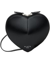 Alaïa - Black Mini 'le Cœur' Coin Pouch - Lyst