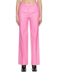 Stand Studio - Pink Mable Trousers - Lyst