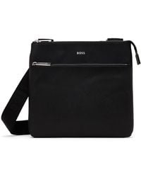 BOSS ボス★ブラック Zair エンベロープポーチ メンズ BOSS Zair ポーチ ブラック | Lyst