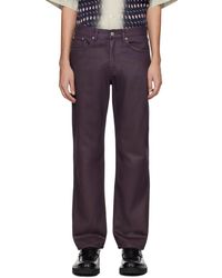 Dries Van Noten - Purple Five-pocket Jeans - Lyst