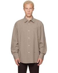 Marni - Micro-Check Shirt - Lyst