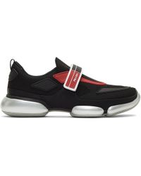 prada cloudbust black and red
