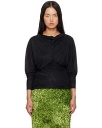 Dries Van Noten - ドレープ ブラウス - Lyst