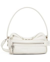 Acne Studios - Sac À Bandoulière Camero Party Blanc Cassé - Lyst