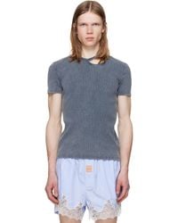 Louis-Gabriel Nouchi - Asymmetrical Opening T-Shirt - Lyst