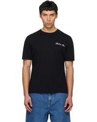 Balmain - Embroidered Signature T-Shirt - Lyst