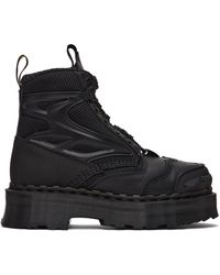 Dr. Martens - ブラック Exoshield Xx01 Steel Toe レザー ブーツ - Lyst