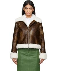 Stand Studio - Off- Lorelle Faux-Shearling Jacket - Lyst