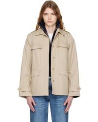 A.P.C. - Belted Jacket - Lyst
