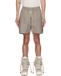 Rick Owens - Taupe Tower Bela Boxers Shorts - Lyst