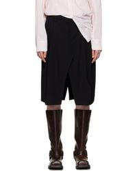 Acne Studios - Viscose Suit Midi Skirt - Lyst