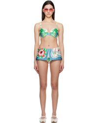 Anna Sui - Satin Bikini - Lyst