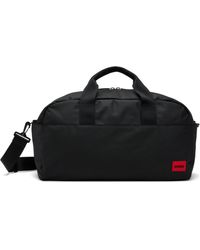 HUGO - Logo Duffle Bag - Lyst