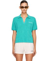 Sporty & Rich - Signature Logo Terry Polo - Lyst