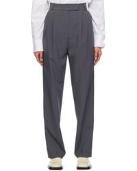 Frankie Shop - Gray Bea Trousers - Lyst