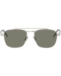 Saint Laurent - Silver Sl 665 Sunglasses - Lyst
