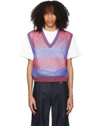 WOOYOUNGMI - Gradient Stripe Vest - Lyst