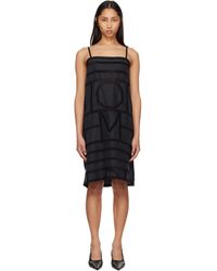 TOTEME - Monogram Silk Midi Dress - Lyst