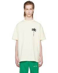 Palm Angels - Off-white 'the Palm' T-shirt - Lyst