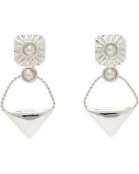 Toga - Triangle Pierced Earrings - Lyst