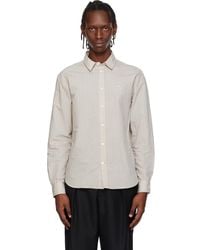 Maison Kitsuné - Handwriting Casual Shirt - Lyst