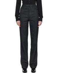 Lemaire - High Waisted Straight Jeans - Lyst
