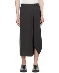 Issey Miyake - Seamless Bottoms Basic Trousers - Lyst