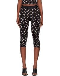 Marine Serre - Recycled Moon Jersey Capri Leggings - Lyst