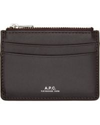 A.P.C. - Paris Card Holder - Lyst